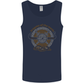 Dragons North Viking Valhalla Thor Odin Mens Vest Tank Top Navy Blue