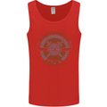 Dragons North Viking Valhalla Thor Odin Mens Vest Tank Top Red