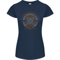 Dragons North Viking Valhalla Thor Odin Womens Petite Cut T-Shirt Navy Blue