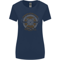 Dragons North Viking Valhalla Thor Odin Womens Wider Cut T-Shirt Navy Blue