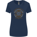 Dragons North Viking Valhalla Thor Odin Womens Wider Cut T-Shirt Navy Blue