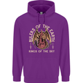 Dragons Rulers of the Earth Fantasy RPG Childrens Kids Hoodie Purple