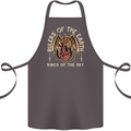 Dragons Rulers of the Earth Fantasy RPG Cotton Apron 100% Organic Dark Grey