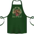 Dragons Rulers of the Earth Fantasy RPG Cotton Apron 100% Organic Forest Green