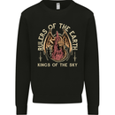 Dragons Rulers of the Earth Fantasy RPG Kids Sweatshirt Jumper Black