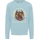 Dragons Rulers of the Earth Fantasy RPG Kids Sweatshirt Jumper Light Blue