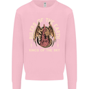 Dragons Rulers of the Earth Fantasy RPG Kids Sweatshirt Jumper Light Pink