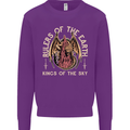 Dragons Rulers of the Earth Fantasy RPG Kids Sweatshirt Jumper Purple