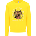 Dragons Rulers of the Earth Fantasy RPG Kids Sweatshirt Jumper Yellow