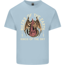 Dragons Rulers of the Earth Fantasy RPG Kids T-Shirt Childrens Light Blue