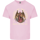 Dragons Rulers of the Earth Fantasy RPG Kids T-Shirt Childrens Light Pink