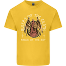 Dragons Rulers of the Earth Fantasy RPG Kids T-Shirt Childrens Yellow