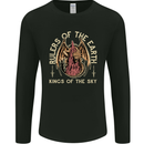 Dragons Rulers of the Earth Fantasy RPG Mens Long Sleeve T-Shirt Black
