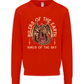 Dragons Rulers of the Earth Fantasy RPG Mens Sweatshirt Jumper Bright Red