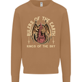 Dragons Rulers of the Earth Fantasy RPG Mens Sweatshirt Jumper Caramel Latte