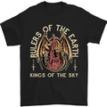 Dragons Rulers of the Earth Fantasy RPG Mens T-Shirt 100% Cotton Black