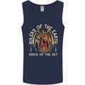 Dragons Rulers of the Earth Fantasy RPG Mens Vest Tank Top Navy Blue