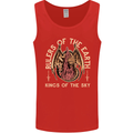 Dragons Rulers of the Earth Fantasy RPG Mens Vest Tank Top Red