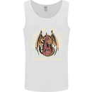 Dragons Rulers of the Earth Fantasy RPG Mens Vest Tank Top White