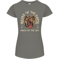 Dragons Rulers of the Earth Fantasy RPG Womens Petite Cut T-Shirt Charcoal