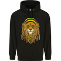 Dreadlock Rasta Lion Jamaica Jamaican Childrens Kids Hoodie Black