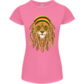 Dreadlock Rasta Lion Jamaica Jamaican Womens Petite Cut T-Shirt Azalea