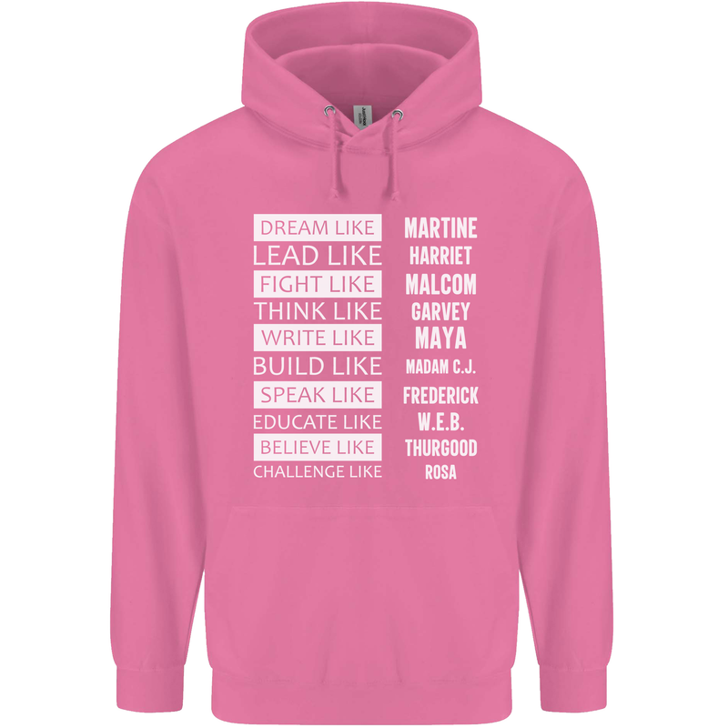 Dream Like Black Lives Matter History Month Childrens Kids Hoodie Azalea