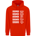 Dream Like Black Lives Matter History Month Childrens Kids Hoodie Bright Red