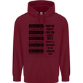 Dream Like Black Lives Matter History Month Childrens Kids Hoodie Maroon