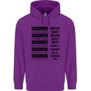 Dream Like Black Lives Matter History Month Childrens Kids Hoodie Purple
