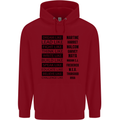 Dream Like Black Lives Matter History Month Childrens Kids Hoodie Red