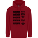 Dream Like Black Lives Matter History Month Childrens Kids Hoodie Red