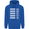 Dream Like Black Lives Matter History Month Childrens Kids Hoodie Royal Blue