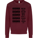 Dream Like Black Lives Matter History Month Kids Sweatshirt Jumper Maroon