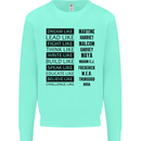Dream Like Black Lives Matter History Month Kids Sweatshirt Jumper Peppermint