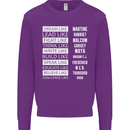Dream Like Black Lives Matter History Month Kids Sweatshirt Jumper Purple