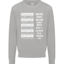 Dream Like Black Lives Matter History Month Kids Sweatshirt Jumper Sports Grey