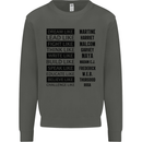 Dream Like Black Lives Matter History Month Kids Sweatshirt Jumper Storm Grey