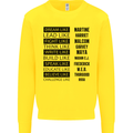 Dream Like Black Lives Matter History Month Kids Sweatshirt Jumper Yellow