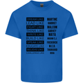 Dream Like Black Lives Matter History Month Kids T-Shirt Childrens Royal Blue