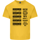 Dream Like Black Lives Matter History Month Kids T-Shirt Childrens Yellow