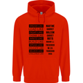 Dream Like Black Lives Matter History Month Mens 80% Cotton Hoodie Bright Red