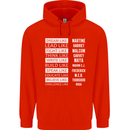 Dream Like Black Lives Matter History Month Mens 80% Cotton Hoodie Bright Red