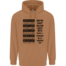 Dream Like Black Lives Matter History Month Mens 80% Cotton Hoodie Caramel Latte
