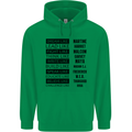 Dream Like Black Lives Matter History Month Mens 80% Cotton Hoodie Irish Green