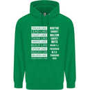 Dream Like Black Lives Matter History Month Mens 80% Cotton Hoodie Irish Green