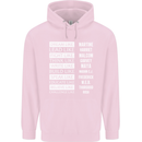 Dream Like Black Lives Matter History Month Mens 80% Cotton Hoodie Light Pink