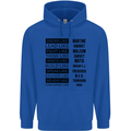Dream Like Black Lives Matter History Month Mens 80% Cotton Hoodie Royal Blue