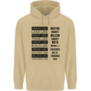 Dream Like Black Lives Matter History Month Mens 80% Cotton Hoodie Sand
