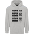 Dream Like Black Lives Matter History Month Mens 80% Cotton Hoodie Sports Grey